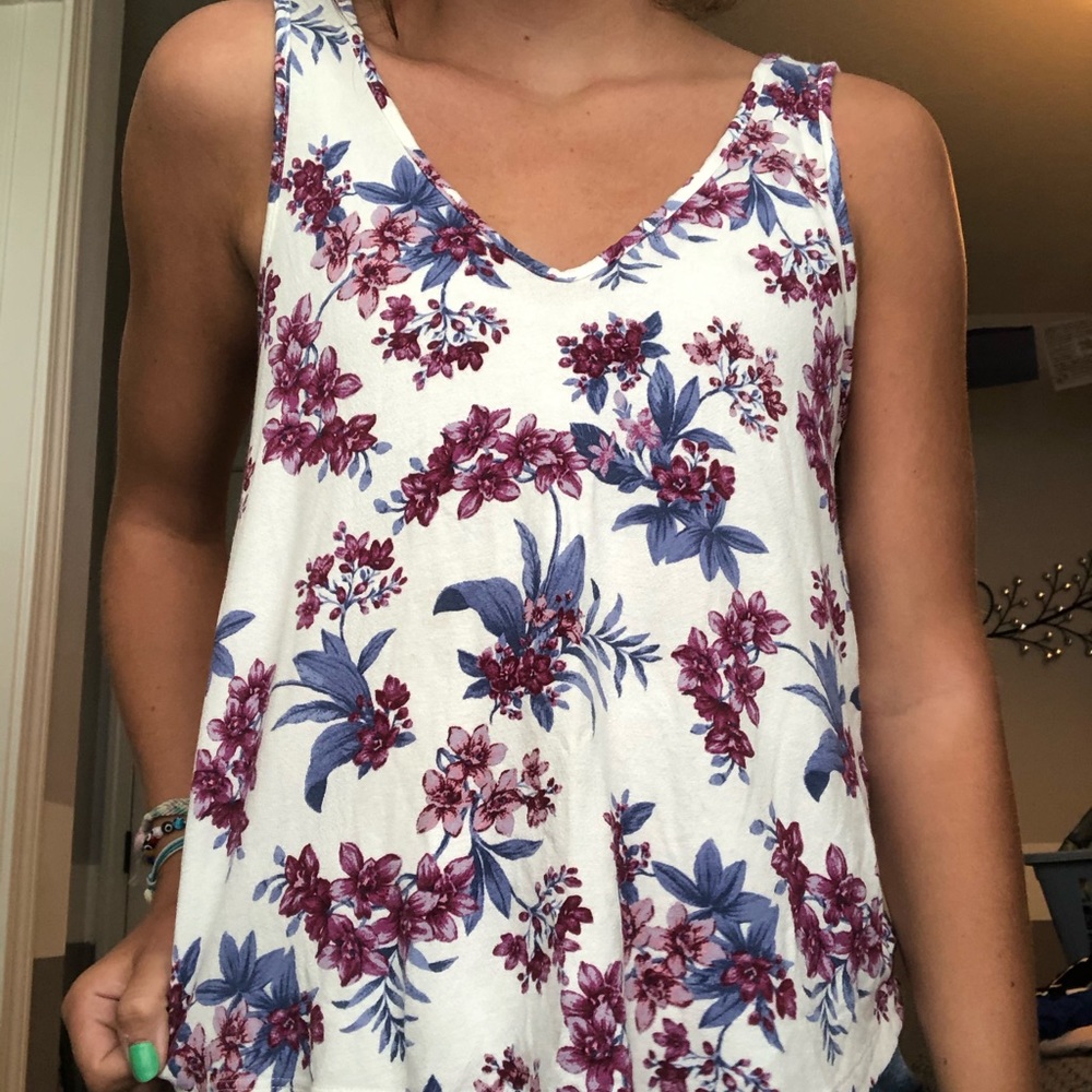 floral tank